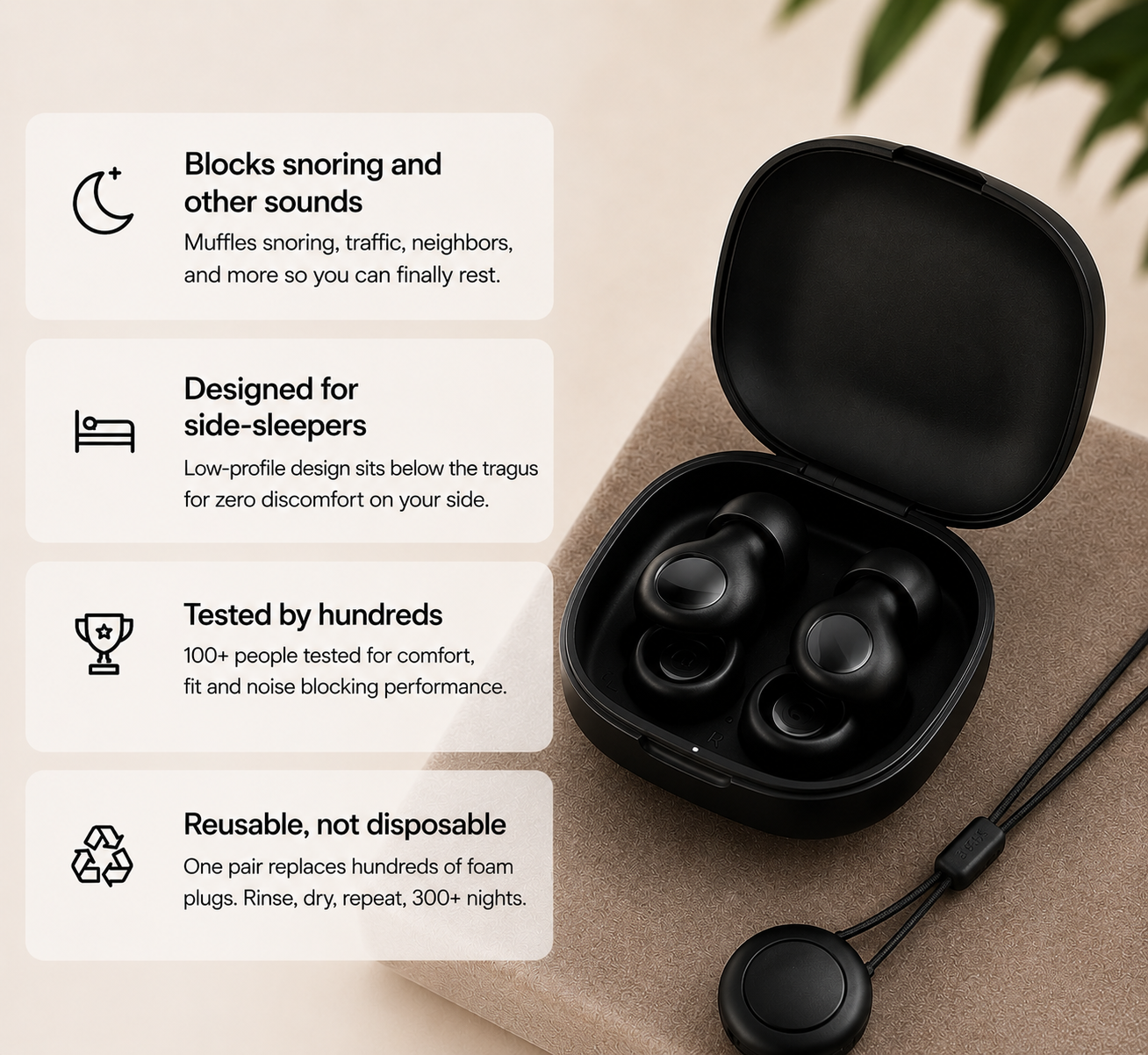 SOVA sleep earplugs product image 5